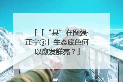 「“县”在图强·正宁③」生态底色何以愈发鲜亮？
