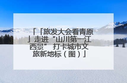 「旅发大会看青原」走进“山川第一江西景” 打卡城市文旅新地标（图）