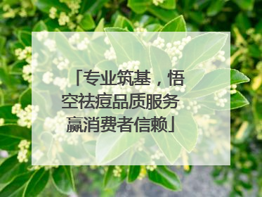 专业筑基，悟空祛痘品质服务赢消费者信赖