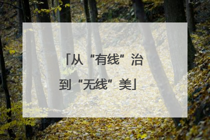 从“有线”治到“无线”美