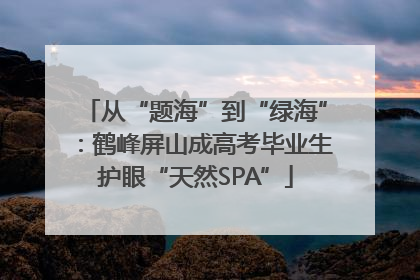 从“题海”到“绿海”：鹤峰屏山成高考毕业生护眼“天然SPA”