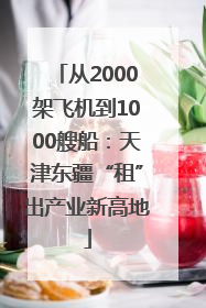 从2000架飞机到1000艘船：天津东疆“租”出产业新高地
