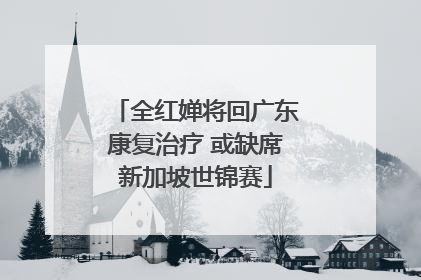 全红婵将回广东康复治疗 或缺席新加坡世锦赛