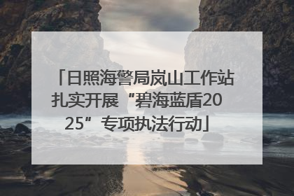 日照海警局岚山工作站扎实开展“碧海蓝盾2025”专项执法行动