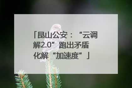 昆山公安：“云调解2.0”跑出矛盾化解“加速度”