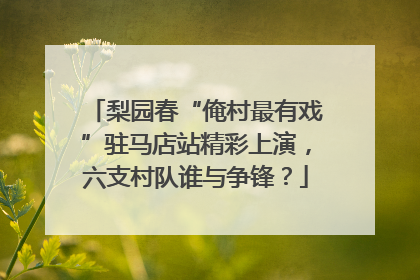 梨园春“俺村最有戏”驻马店站精彩上演，六支村队谁与争锋？