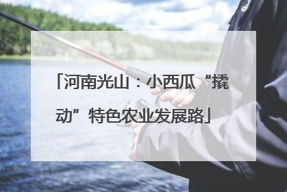 河南光山：小西瓜“撬动”特色农业发展路