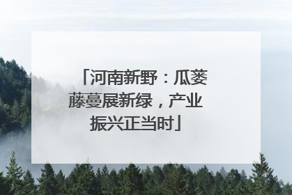 河南新野：瓜蒌藤蔓展新绿，产业振兴正当时