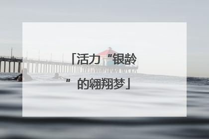 活力“银龄”的翱翔梦