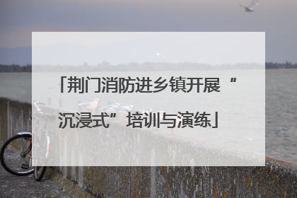 荆门消防进乡镇开展“沉浸式”培训与演练
