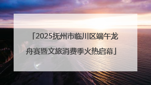 2025抚州市临川区端午龙舟赛暨文旅消费季火热启幕